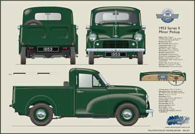 Morris Minor Pickup Series II 1953-54